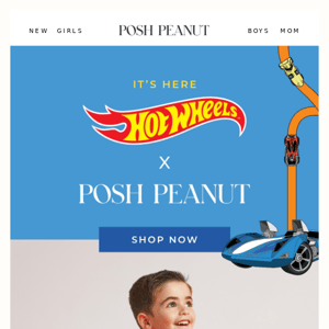 It’s Here! Hot Wheels™ x Posh Peanut 🏎