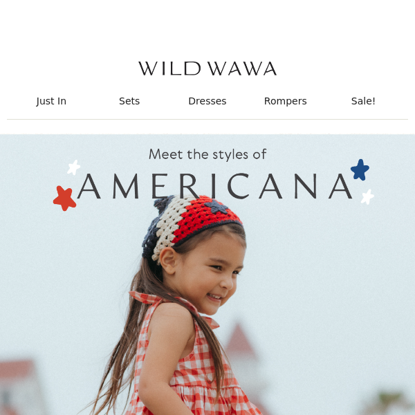 Meet the styles of Americana ❤️💙 - Wild Wawa Shop