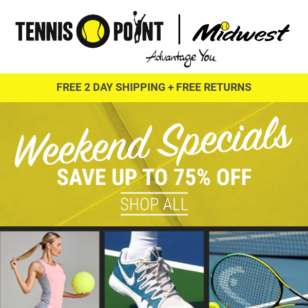 75% Off Tennis Point PROMO CODES → (30 ACTIVE) April 2023