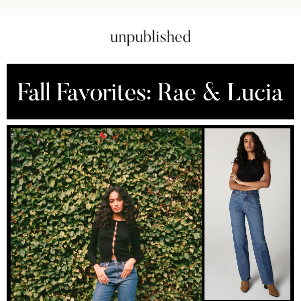 Fall in love with Rae & Lucia