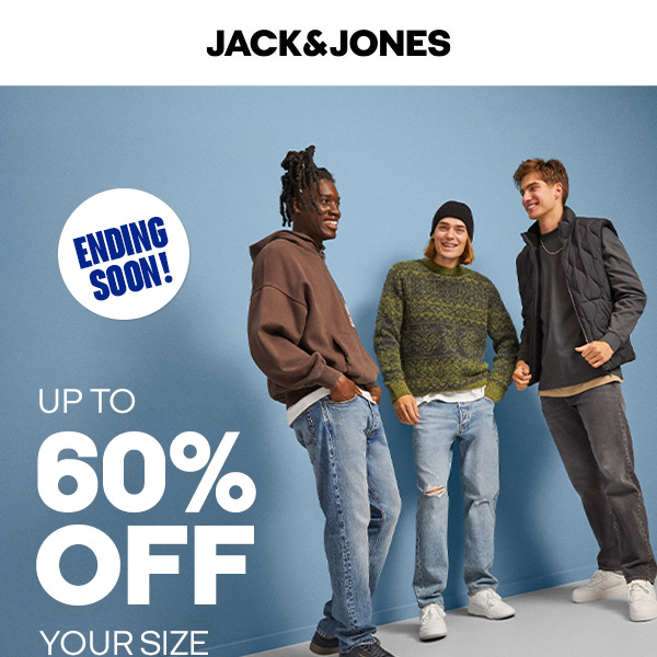 Jack & Jones Canada, your size is up to 60% OFF