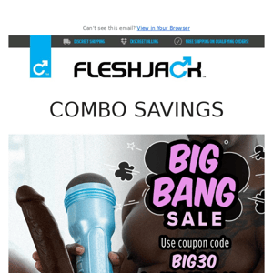 SAVE more on Fleshjack Boy combos for a limited time!