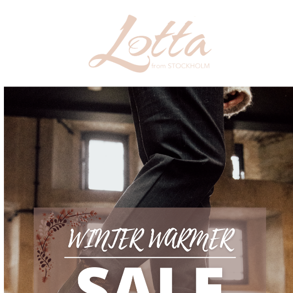 Winter Sale Now On | Up to 40% off 🍂