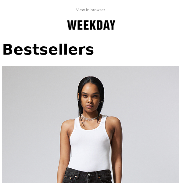 Weekday Jeans: The Bestsellers