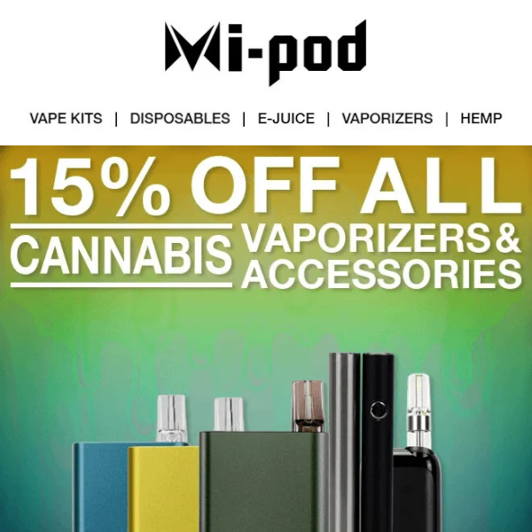 Mi-Pod Online | Save on Vaporizers, Batteries and More on 710