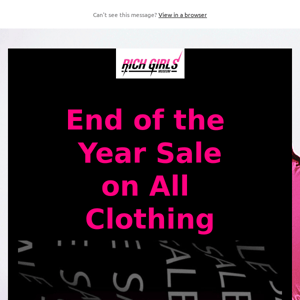 End of the Year Sale!