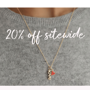 20% off all your favorites for Valentine's Day