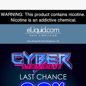 E Liquid 30% Off ⏰ Last Chance