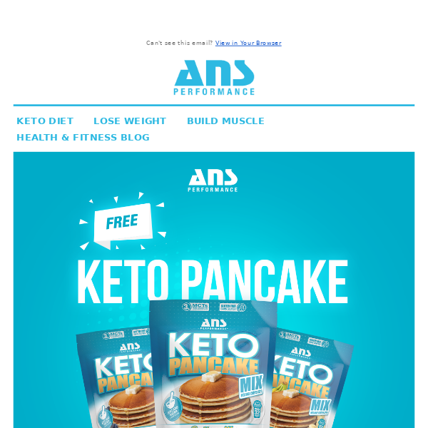 Free Keto Pancakes on Orders of $59+