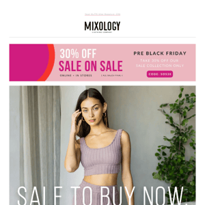 30% off sale styles to buy & wear now