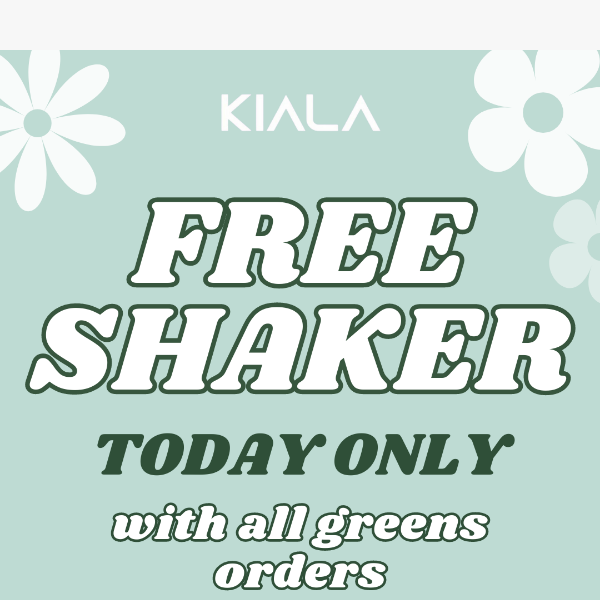 💙 FREE Shaker - Today ONLY 💙