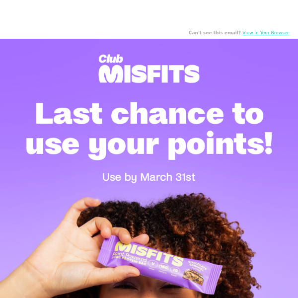 Don't Let Your Points Go to Waste! 👋