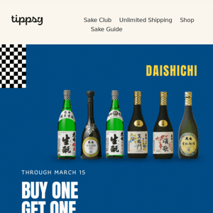 Daishichi BOGO $5 off