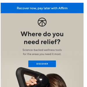 Where do you need relief most?