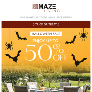 👻 Halloween Sale - Save up to 50% off