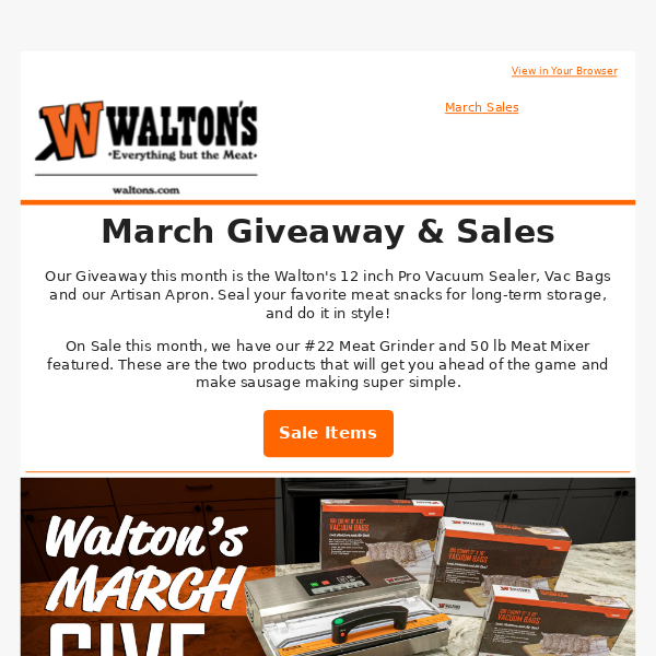 12 in. Pro Vacuum Sealer - Walton's