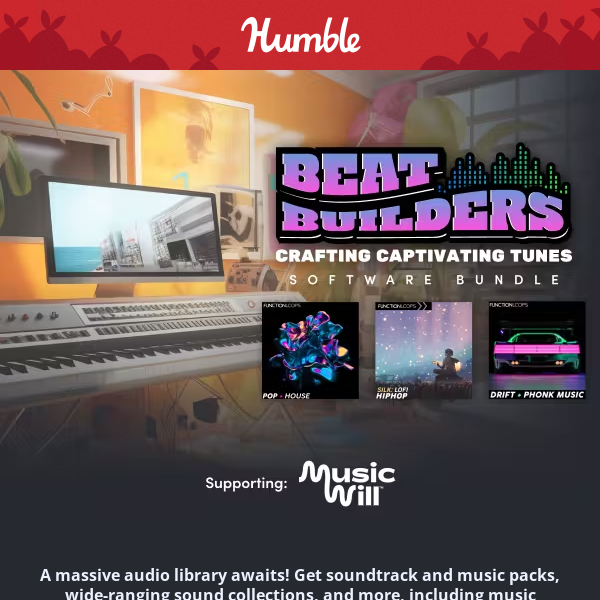 Get premium, royalty free music, SFX & much more in this giant audio bundle!