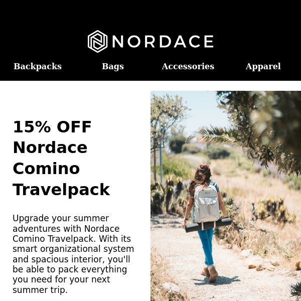 🔥 Hot Deal Alert: 15% Off Backpack of the Month