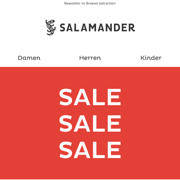 ❄️ Winter SALE bei SALAMANDER ❄️