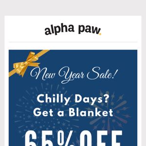 New Year Sale 🔥 65% OFF Blankets ....
