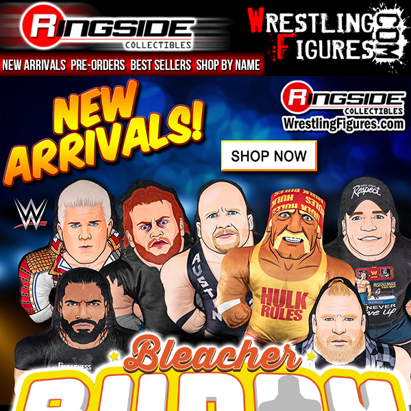WWE Bleacher Buddies In Stock!