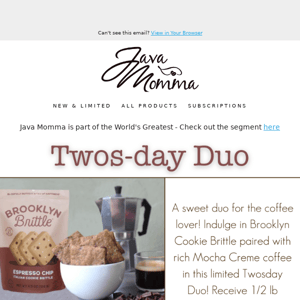 Two Delicious Twos-day Treats!