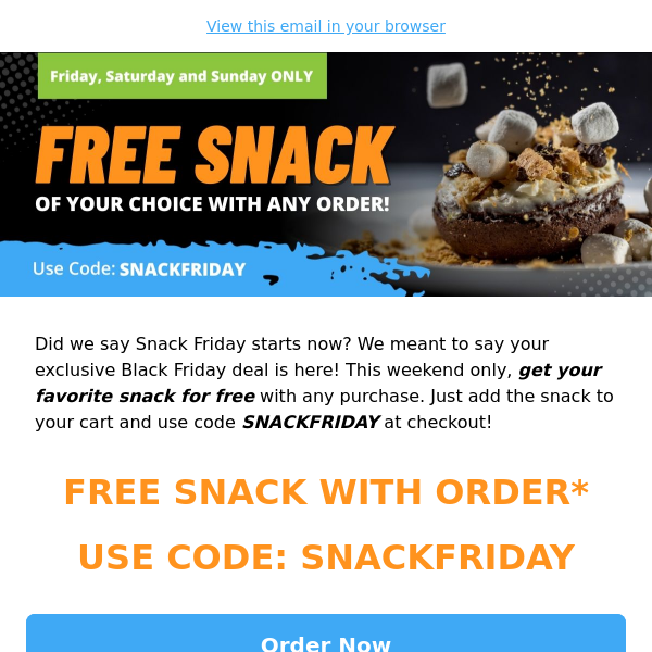 🔥 Snack Friday Savings Start Now