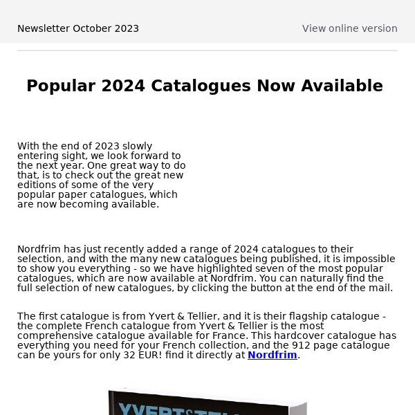 New Popular Catalogues Available - StampWorld