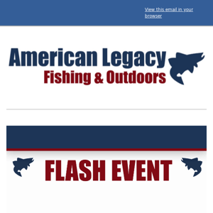 ⚡American Legacy Flash Event:  5x Rewards Points Starts Now!