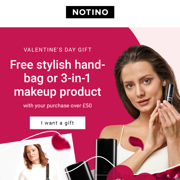 🎁 Free gift from Notino for the day of love!🥰 - Notino