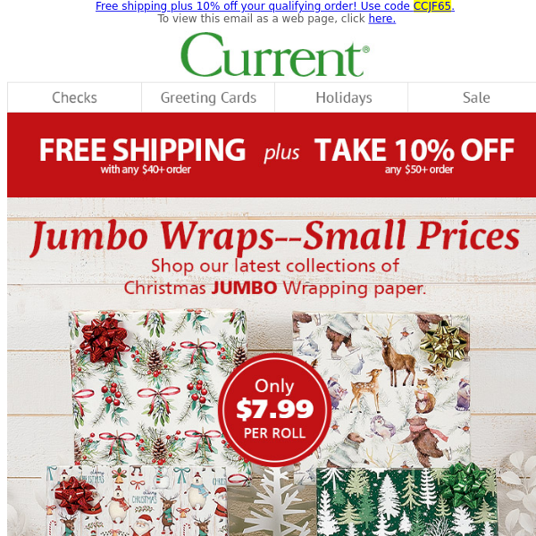 Christmas Wrap Buddie | Current Catalog