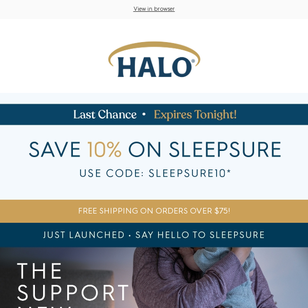 Last chance - 10% off SleepSure