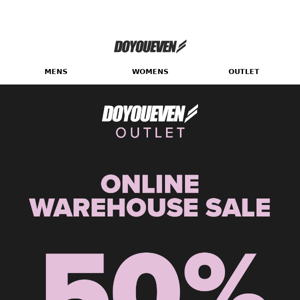 ONLINE WAREHOUSE SALE IS LIVE!! 📣