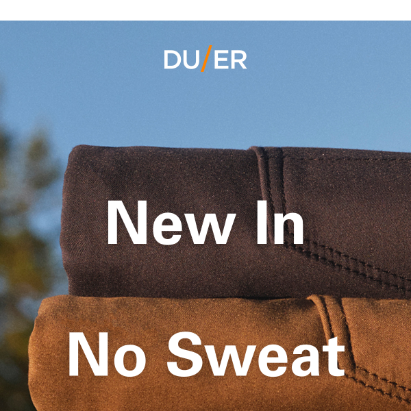 Introducing Fresh New Colours in No Sweat!