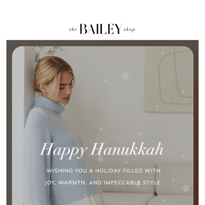 Have a very happy Hanukkah!