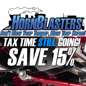 🚂Download & Save: Hornblasters App 📲 + 15% Tax Time Special💸 🚂