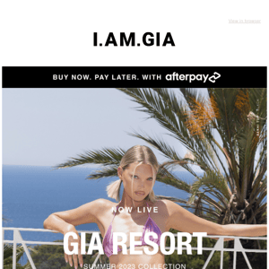 GIA RESORT IS HERE! 🌴 The hottest styles this season.