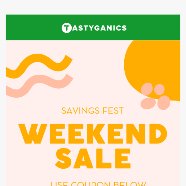 🌟Weekend Savings 🌟