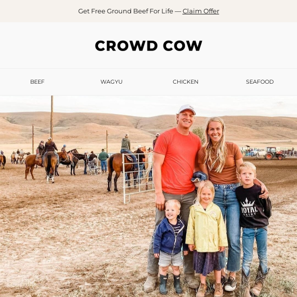 A Purchase from Crowd Cow is Powerful