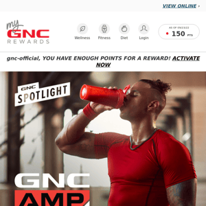 GNC AMP 💪 Clinically proven results