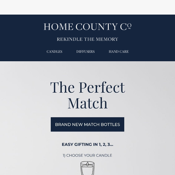 Find your perfect match Home County Co. 🔥