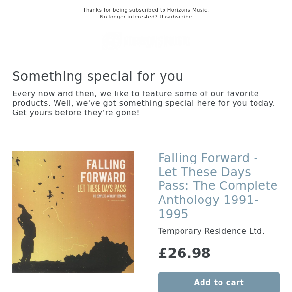 OUT NOW! FALLING FORWARD / THE FACES / FAMILY BOSTON HALL VINYL