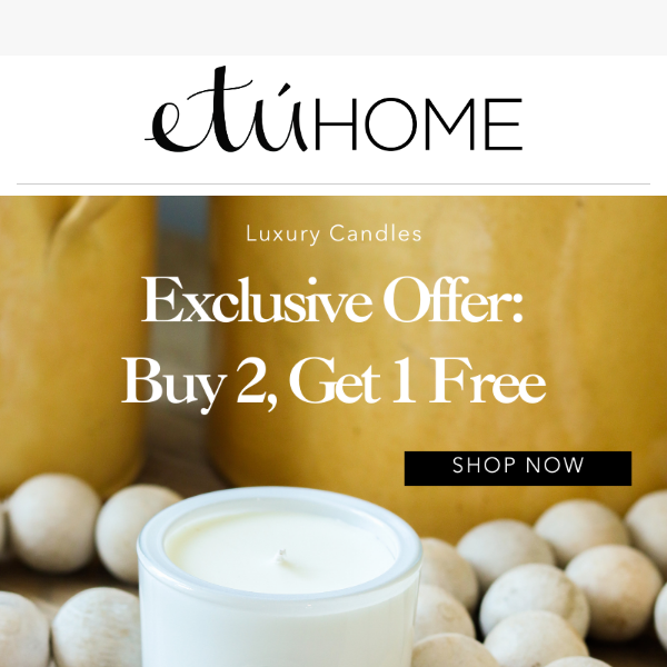 Get A Free Candle Inside
