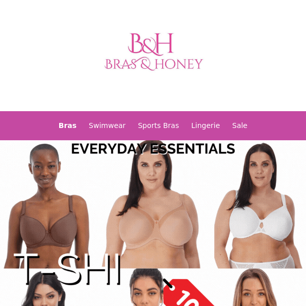 ❤️ 10% OFF Bra and Swimwear Essentials 💋 Time to SAVE 😍 While Stocks  Last. - Bras & Honey