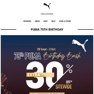 Exclusive Birthday Deals! SHOP EXTRA 30% OFF 🎁 