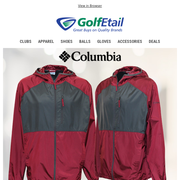 $23‼️ Columbia Hooded Windbreaker Water Resistant Jacket • Save Today