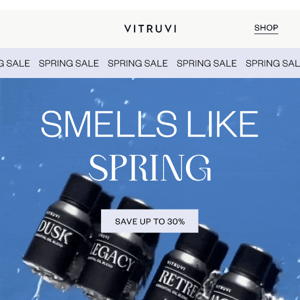 ON SALE: The scents of spring