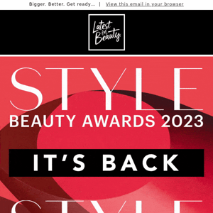 Style Awards are BACK