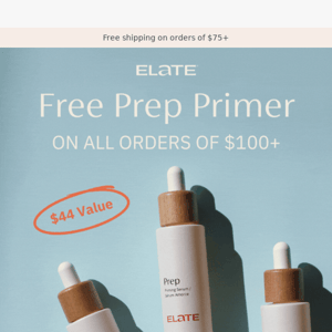 Your free Prep Primer is waiting! 💧