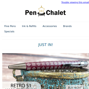 New arrivals: Retro 51, Nahvalur and Kaweco and more!